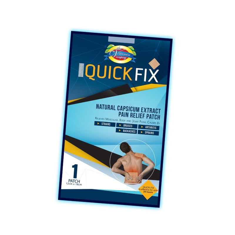 6 pieces of Quick Fix Pain Relief Patch, Size: 12cm x 18cm (With New Expirees)
