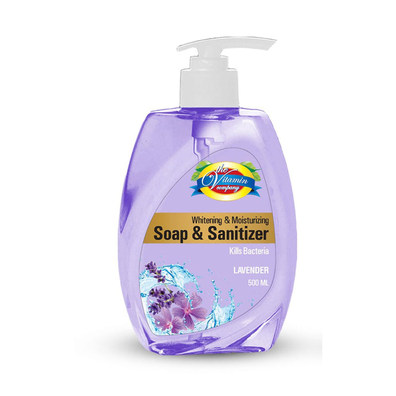 Lavender Hand Soap & Sanitizer – 300ML