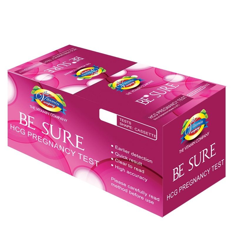 25 packs of BESURE HCG Pregnancy strips ( ECONOMY PACK )