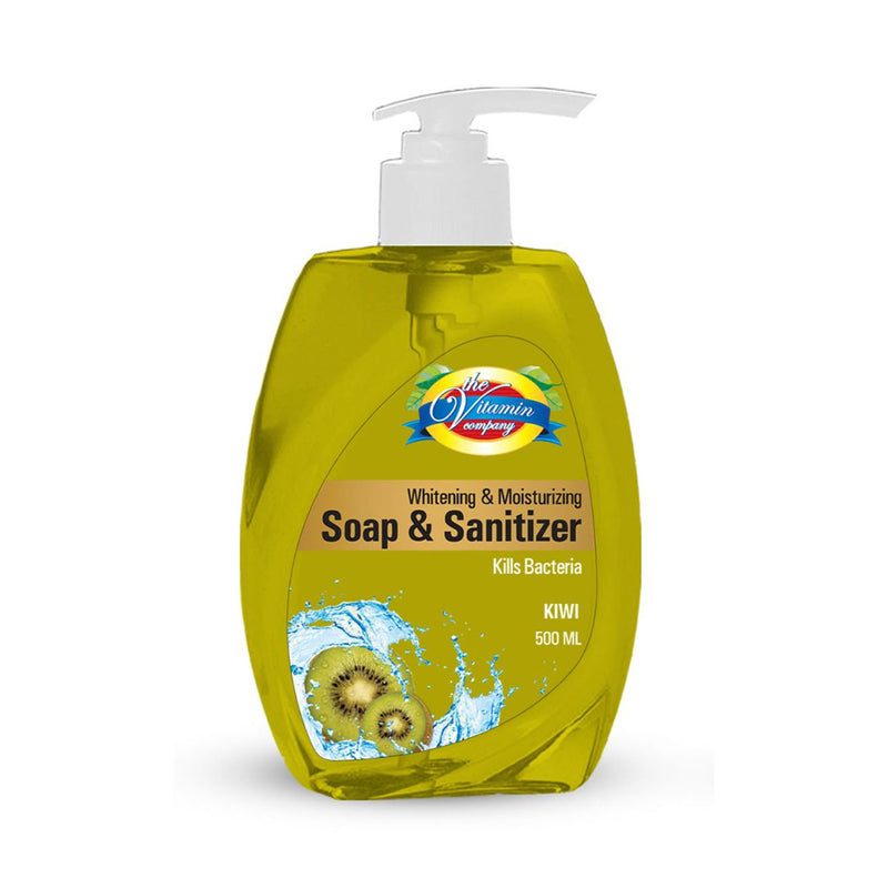 Kiwi Hand Soap & Sanitizer – 500 ml