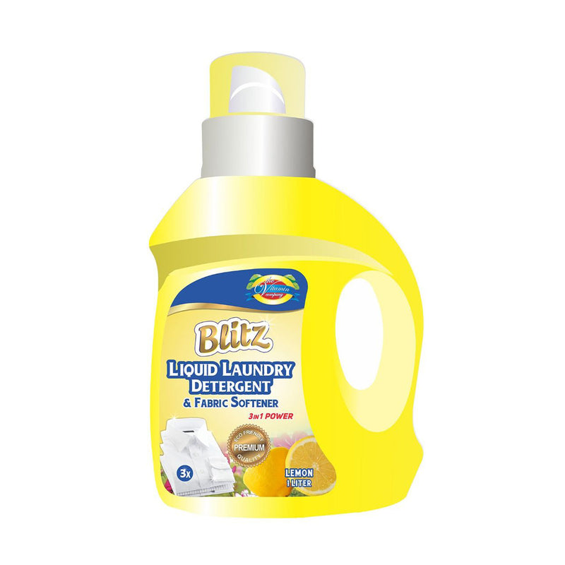 Lemon Laundry Detergent & Fabric Softener