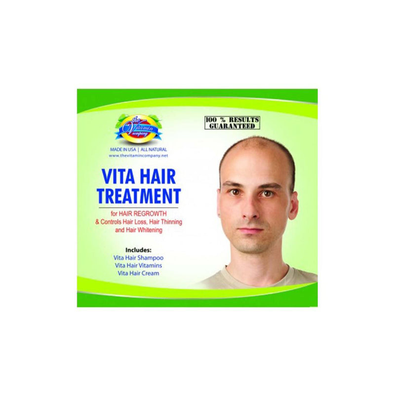 Vita Hair Treatment (Shampoo, Cream and Vitamins)